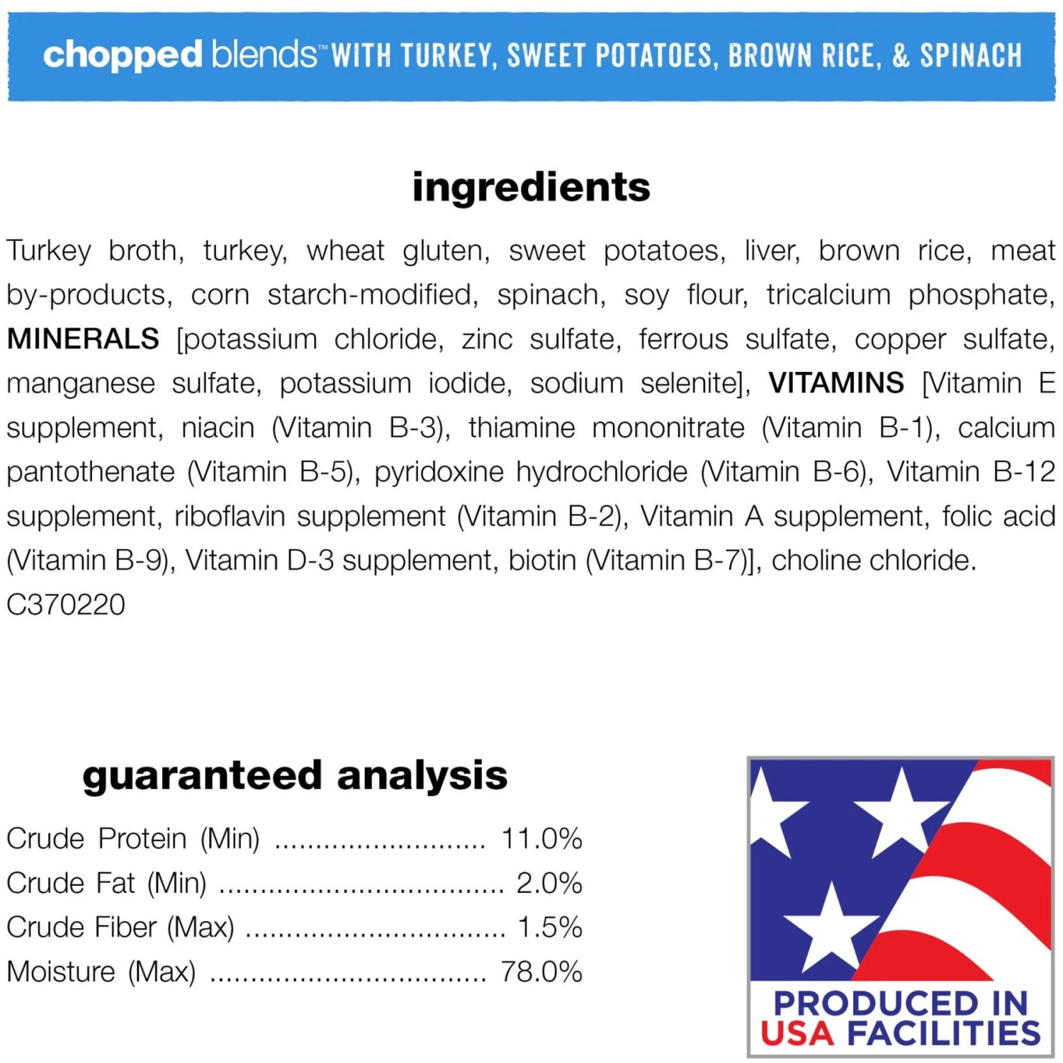 Purina Beneful Chopped Blends With Turkey, Sweet Potatoes, Brown Rice & Spinach Wet Dog Food 7 Purina Beneful Chopped Blends With Turkey, Sweet Potatoes, Brown Rice & Spinach Wet Dog Food - Image 5