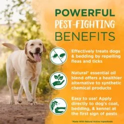 TropiClean Natural Flea & Tick Dog & Bedding Spray 15 TropiClean Natural Flea & Tick Dog & Bedding Spray -Blue Buffalo Shop 101340 PT6. AC SS1800 V1684492269