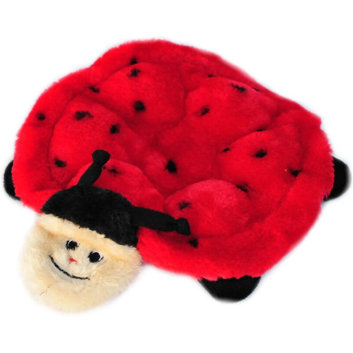 ZippyPaws Squeakie Crawler Betsey The Ladybug Dog Toy 3 ZippyPaws Squeakie Crawler Betsey The Ladybug Dog Toy