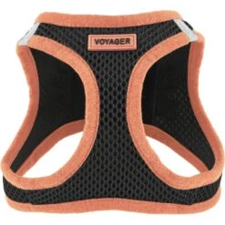 Best Pet Supplies Voyager Black Base Mesh Dog Harness