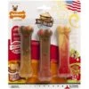 Nylabone Flavor Frenzy Power Chew Triple Pack Pancakes & Sausage -Blue Buffalo Shop 110389 MAIN. AC SS1800 V1616677305