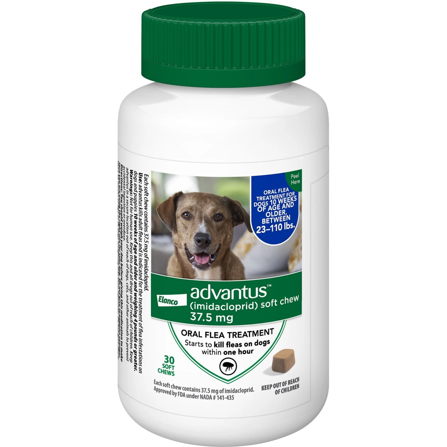 Advantus Flea Oral Treatment For Dogs, 23-110 Lbs 3 Advantus Flea Oral Treatment For Dogs, 23-110 Lbs