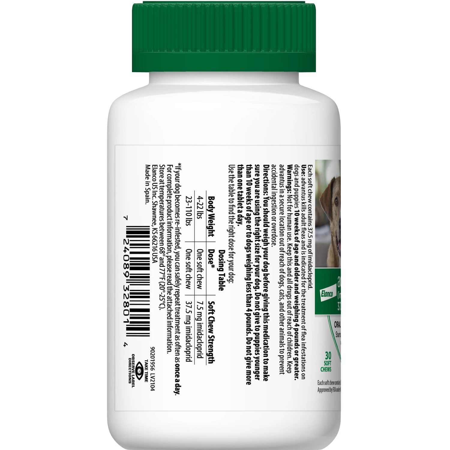 Advantus Flea Oral Treatment For Dogs, 23-110 Lbs 4 Advantus Flea Oral Treatment For Dogs, 23-110 Lbs - Image 2