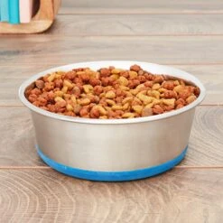 OurPets DuraPet Premium Non-Skid Stainless Steel Dog Bowl, 4-cup 7 OurPets DuraPet Premium Non-Skid Stainless Steel Dog Bowl, 4-cup -Blue Buffalo Shop 115717 PT7. AC SS1800 V1517597765