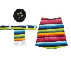 Rubie's Costume Company Serape Dog & Cat Costume -Blue Buffalo Shop 117128 PT3. AC SS1800 V1539983908