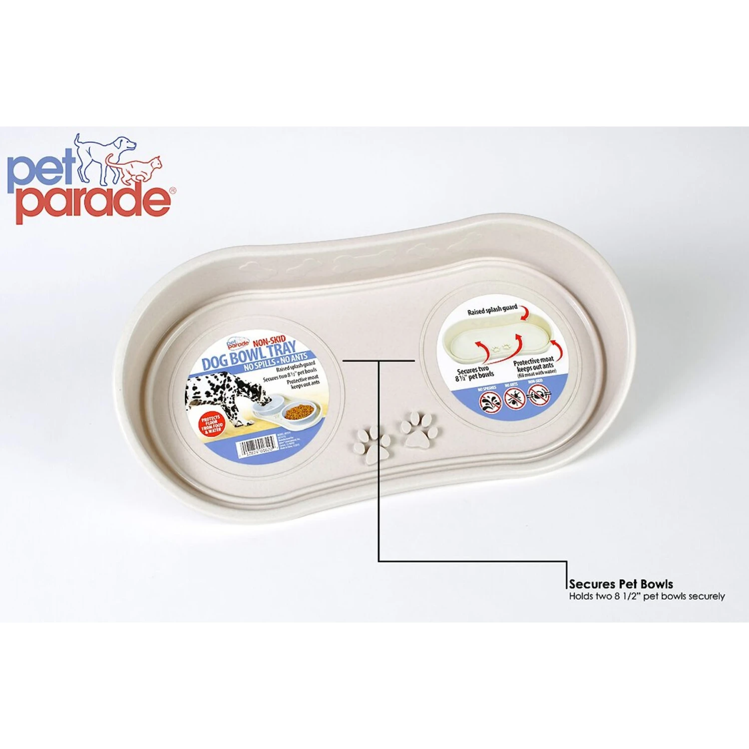Pet Parade Non-Skid Dog Bowl Tray 5 Pet Parade Non-Skid Dog Bowl Tray - Image 3