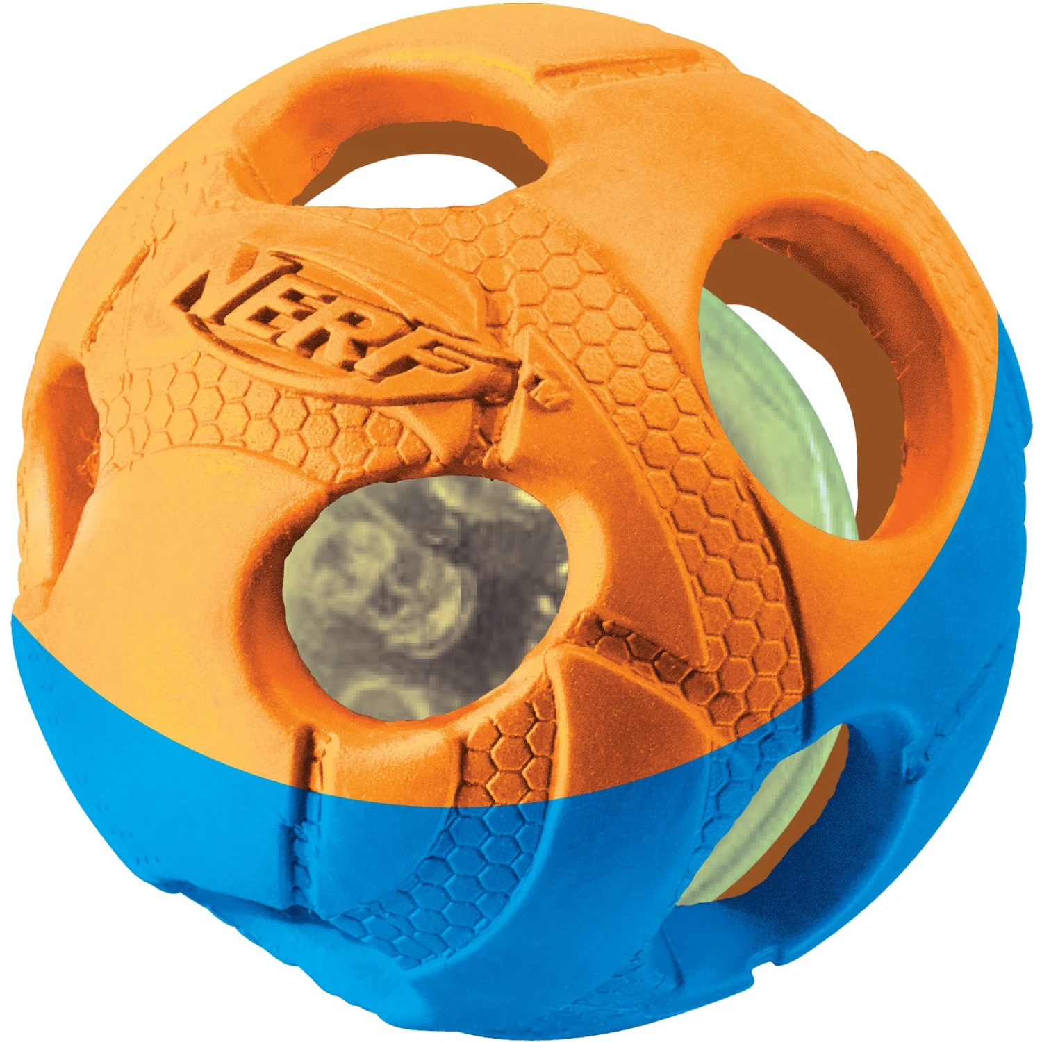 Nerf Dog Light Up Bash Ball Dog Toy, Medium 4 Nerf Dog Light Up Bash Ball Dog Toy, Medium - Image 2
