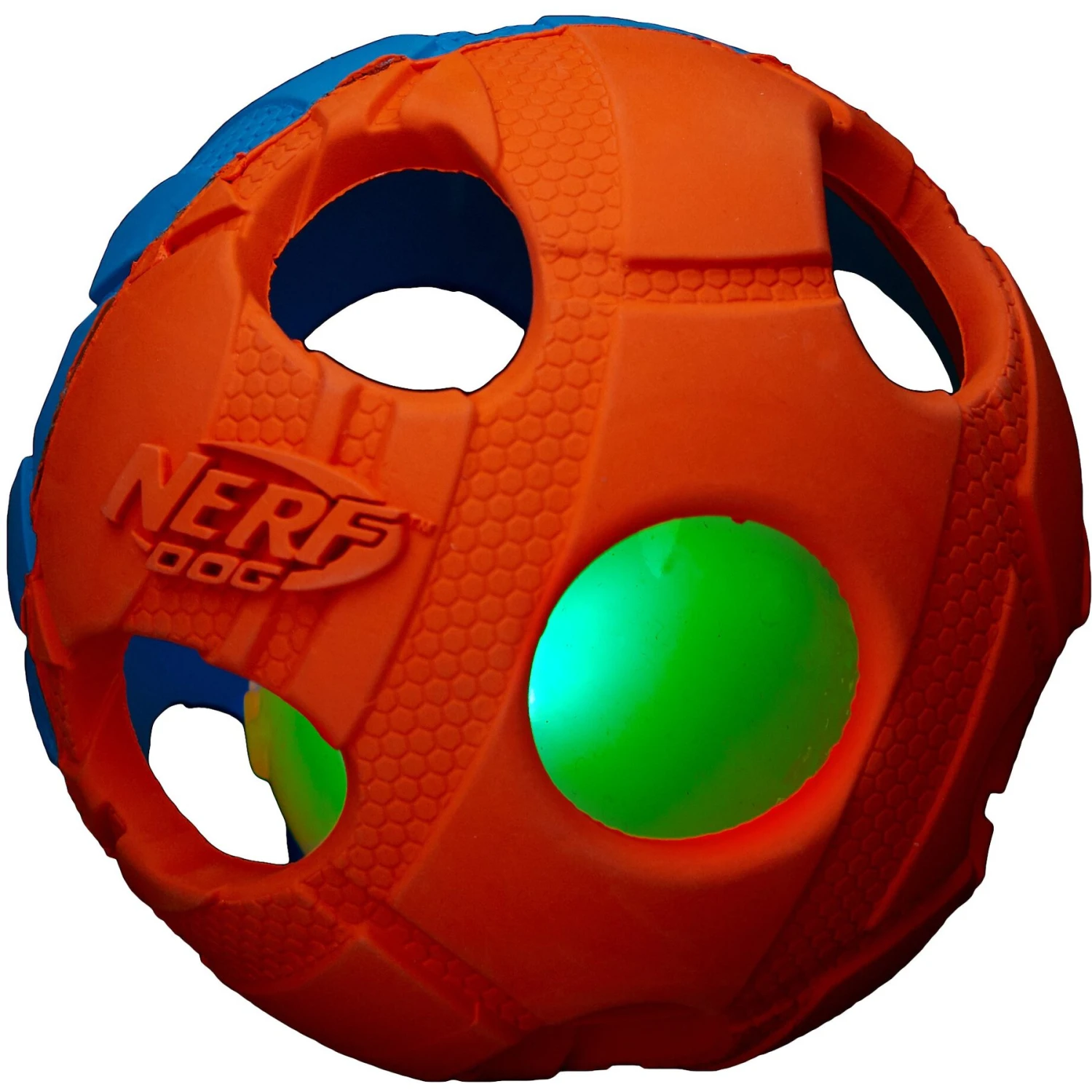 Nerf Dog Light Up Bash Ball Dog Toy, Medium 5 Nerf Dog Light Up Bash Ball Dog Toy, Medium - Image 3