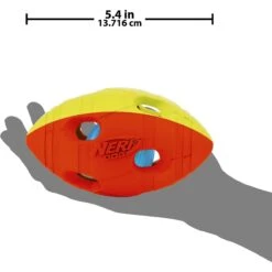 Nerf Dog Light Up Bash Football Dog Toy, Medium -Blue Buffalo Shop 121900 PT2. AC SS1800 V1493316057