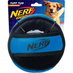 Nerf Dog Tuff Tug X-Ring Dog Toy 10 Nerf Dog Tuff Tug X-Ring Dog Toy -Blue Buffalo Shop 121917 PT3. AC SS1800 V1493316198