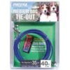 Boss Pet Prestige Dog Tie-Out, Medium, Blue -Blue Buffalo Shop 124445 MAIN. AC SS1800 V1494951076