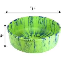 Ruff Dawg Non-Skid Rubber Dog Bowl -Blue Buffalo Shop 125618 PT1. AC SS1800 V1595520413