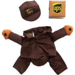 California Costumes UPS Delivery Driver Dog & Cat Costume -Blue Buffalo Shop 126528 PT2. AC SS1800 V1533333142