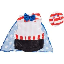 Rubie's Costume Company Uncle Sam Dog Costume -Blue Buffalo Shop 130743 PT2. AC SS1800 V1519664137