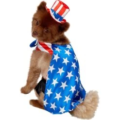 Rubie's Costume Company Uncle Sam Dog Costume -Blue Buffalo Shop 130743 PT4. AC SS1800 V1519664139