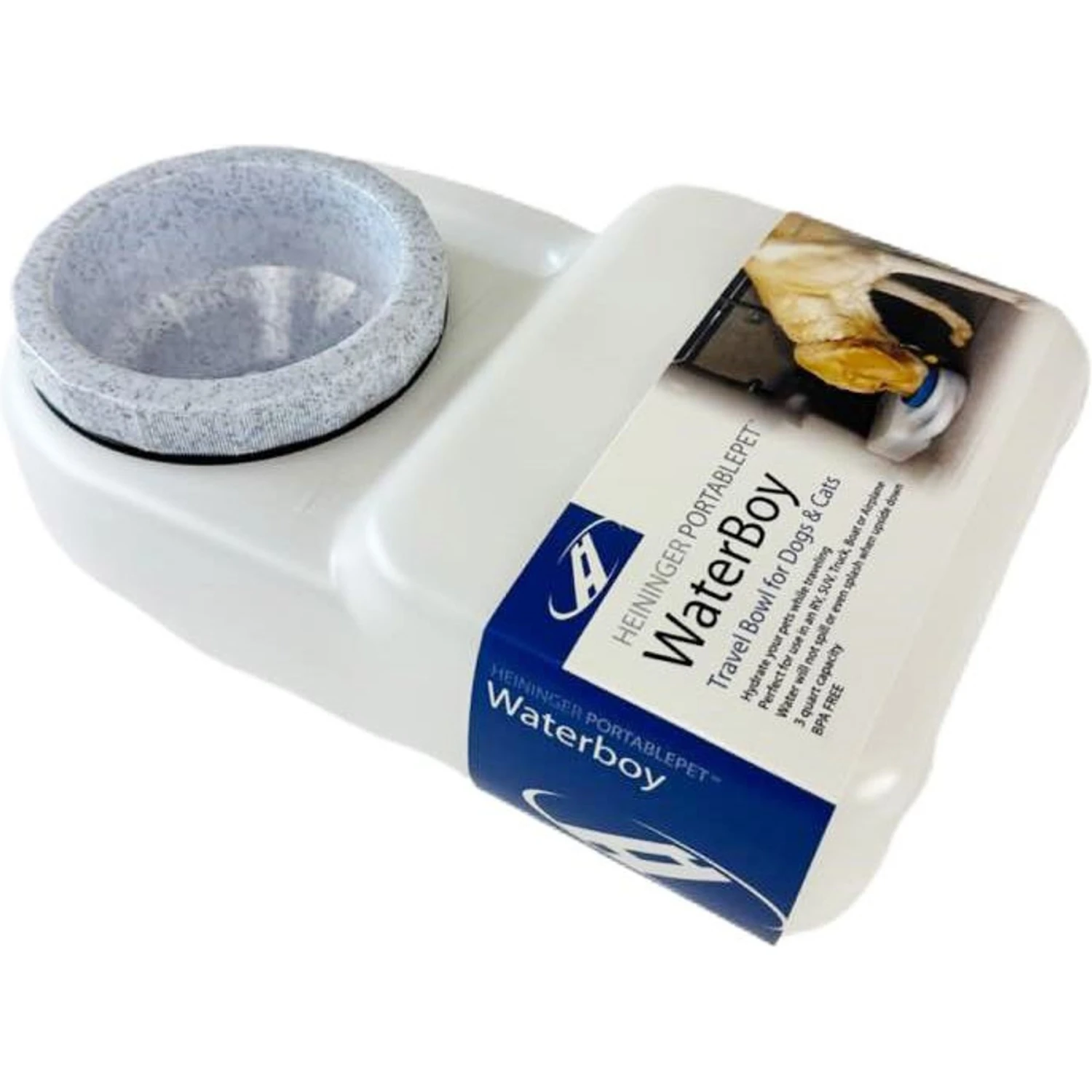 Heininger Waterboy Portable Pet Bowl 4 Heininger Waterboy Portable Pet Bowl - Image 2