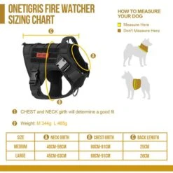OneTigris FIRE WATCHER 2.0 Tactical Dog Harness 17 OneTigris FIRE WATCHER 2.0 Tactical Dog Harness -Blue Buffalo Shop 132279 PT6. AC SS1800 V1698434457