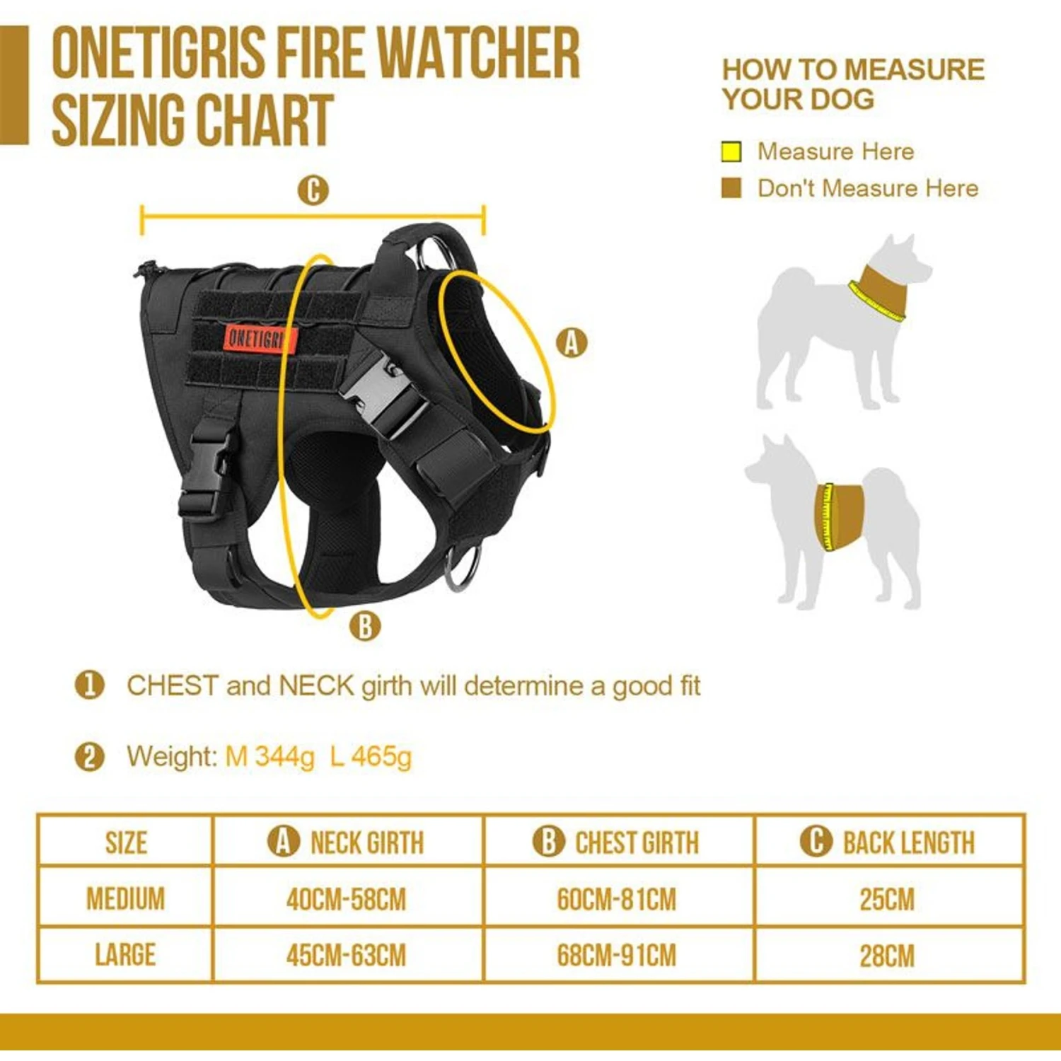 OneTigris FIRE WATCHER 2.0 Tactical Dog Harness 9 OneTigris FIRE WATCHER 2.0 Tactical Dog Harness - Image 7
