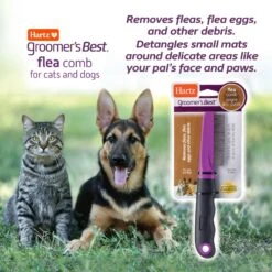 Hartz Groomer's Best Flea Comb For Dogs & Cats -Blue Buffalo Shop 132679 PT2. AC SS1800 V1657655413