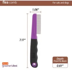 Hartz Groomer's Best Flea Comb For Dogs & Cats -Blue Buffalo Shop 132679 PT4. AC SS1800 V1657655413