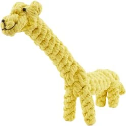 Jax And Bones Jerry The Giraffe Rope Dog Toy, Jumbo