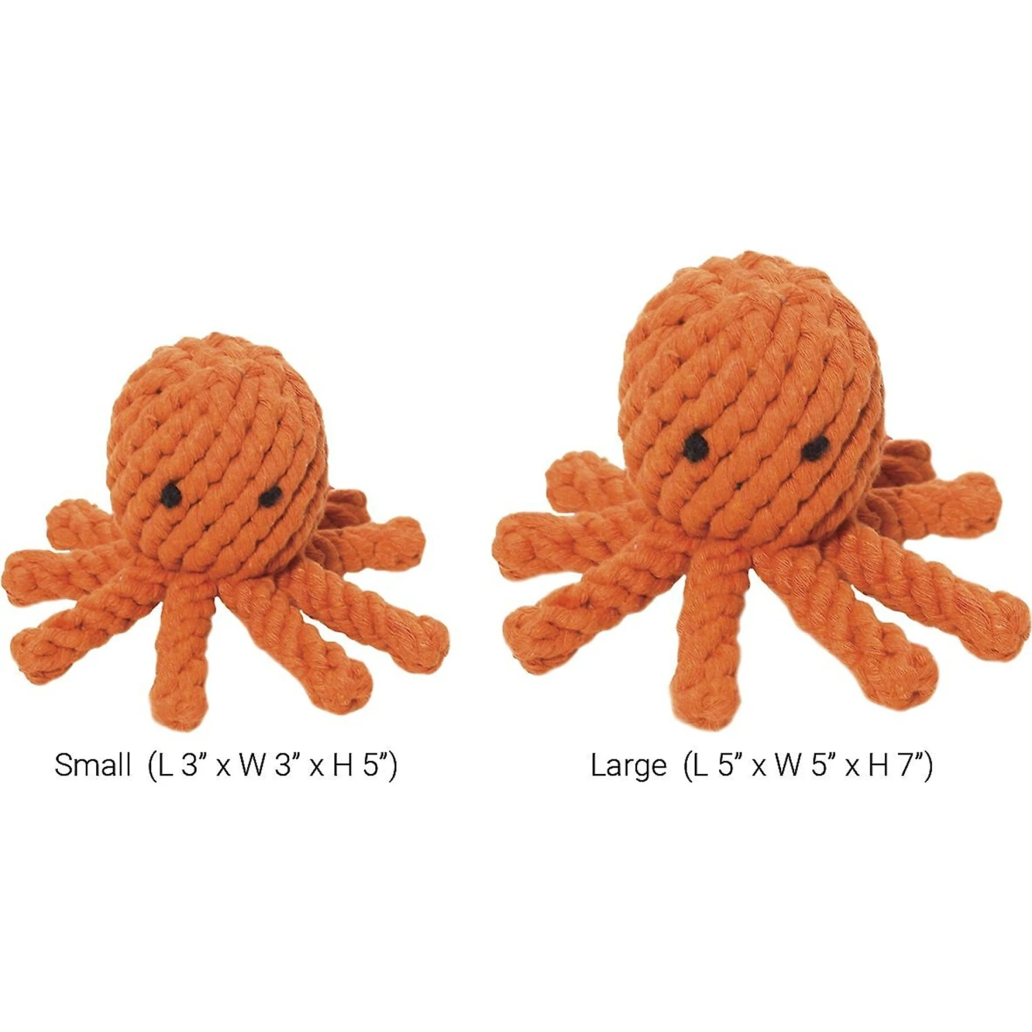 Jax And Bones Elton The Octopus Rope Dog Toy 8 Jax And Bones Elton The Octopus Rope Dog Toy - Image 6