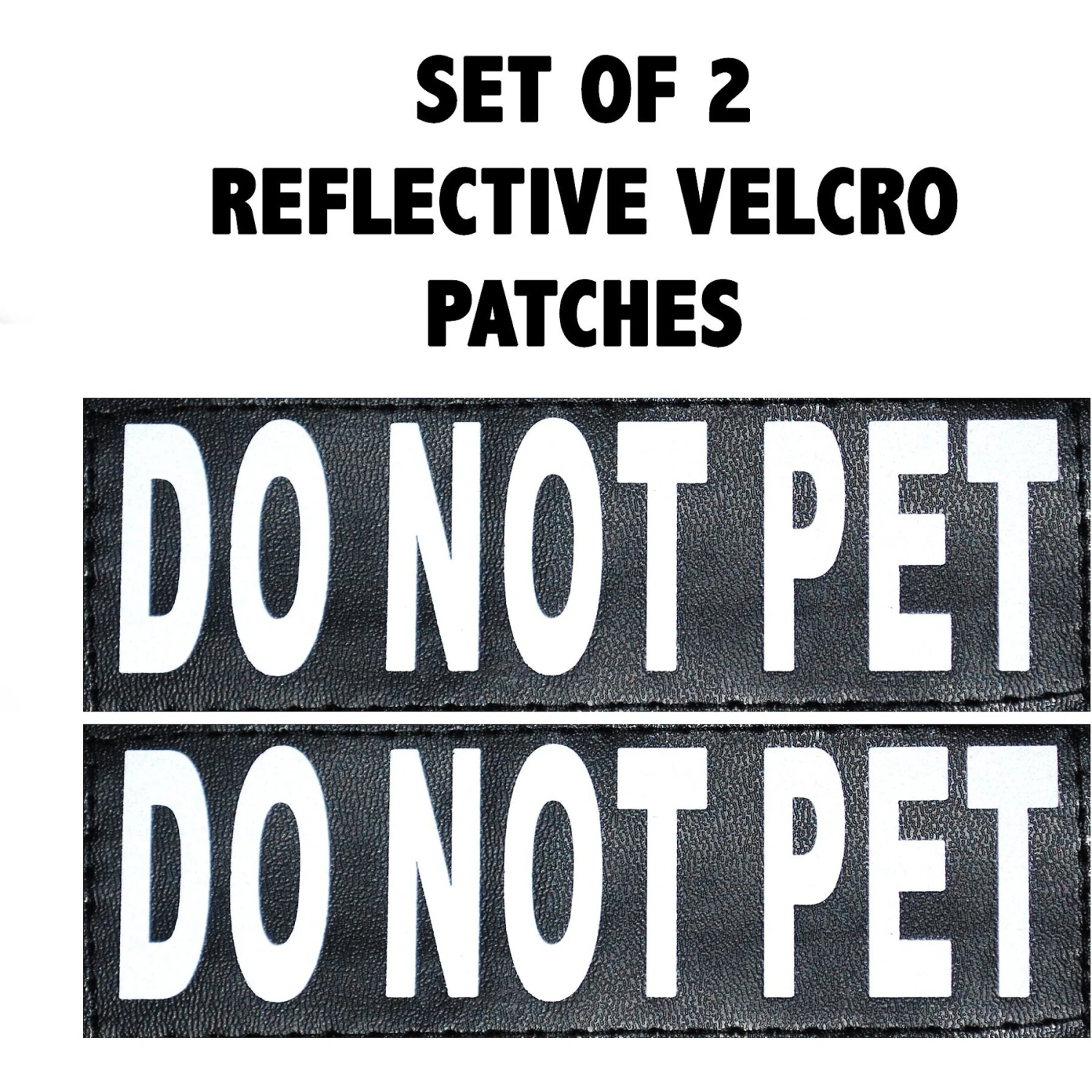 Doggie Stylz Do Not Pet Dog Patch, 2 Count 3 Doggie Stylz Do Not Pet Dog Patch, 2 Count
