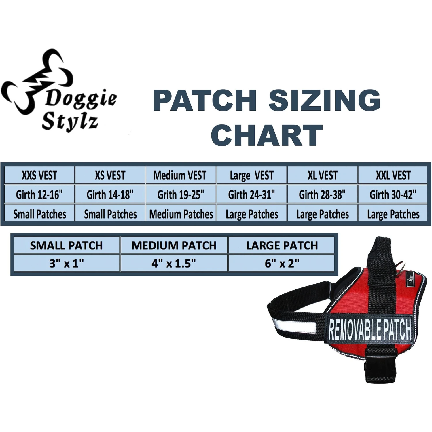 Doggie Stylz Do Not Pet Dog Patch, 2 Count 5 Doggie Stylz Do Not Pet Dog Patch, 2 Count - Image 3