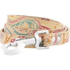OmniPet Paisley Leather Dog Leash