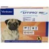 Virbac EFFIPRO Flea & Tick Spot Treatment For Dogs, 5-22.9 Lbs