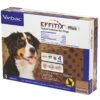 Virbac EFFITIX Flea & Tick Spot Treatment For Dogs, 89-132 Lbs