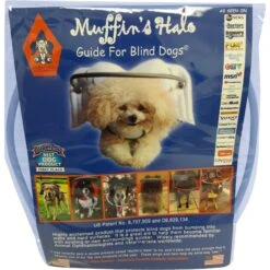 Muffin's Halo For Blind Dogs Angel Wing Blind Dog Bumper -Blue Buffalo Shop 138290 PT7. AC SS1800 V1507307709
