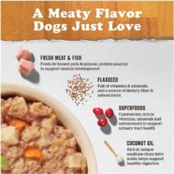 Now Fresh Grain-Free Pork Stew Wet Dog Food 13 Now Fresh Grain-Free Pork Stew Wet Dog Food -Blue Buffalo Shop 138469 PT2. AC SS1800 V1637790098