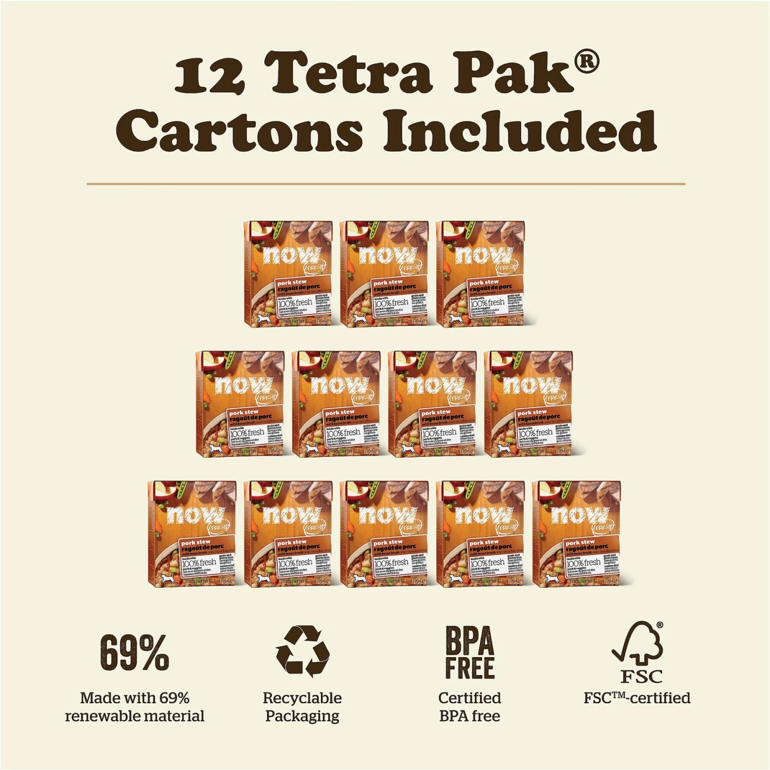 Now Fresh Grain-Free Pork Stew Wet Dog Food 7 Now Fresh Grain-Free Pork Stew Wet Dog Food - Image 5