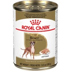 Royal Canin Breed Health Nutrition Boxer Adult Loaf In Sauce Canned Dog Food
