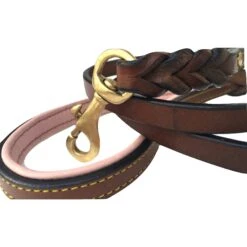 Soft Touch Collars Leather Braided Two-Tone Handle Dog Leash 12 Soft Touch Collars Leather Braided Two-Tone Handle Dog Leash -Blue Buffalo Shop 139733 PT5. AC SS1800 V1508277766