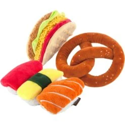 P.L.A.Y. Pet Lifestyle And You International Classic Food Sushi Squeaky Plush Dog Toy 11 P.L.A.Y. Pet Lifestyle And You International Classic Food Sushi Squeaky Plush Dog Toy -Blue Buffalo Shop 142915 PT8. AC SS1800 V1520009098