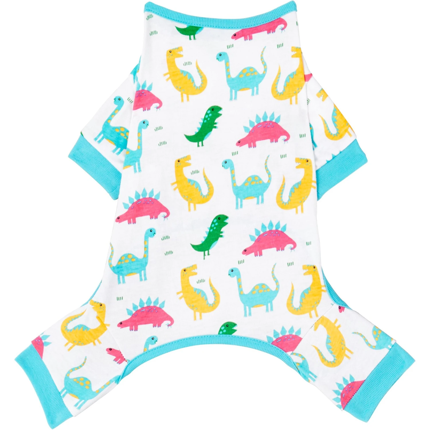 Frisco Dinosaur Print Dog & Cat Jersey PJs 5 Frisco Dinosaur Print Dog & Cat Jersey PJs - Image 3