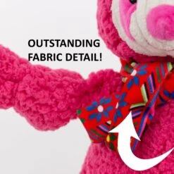 HuggleHounds Barnyard Durable Plush Corduroy Knottie Cow Squeaky Dog Toy -Blue Buffalo Shop 145373 PT6. AC SS1800 V1601011567