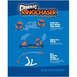 Chuckit! Ultra Ring Fetch Dog Toy 11 Chuckit! Ultra Ring Fetch Dog Toy -Blue Buffalo Shop 145395 PT7. AC SS1800 V1550244796