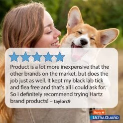 Hartz UltraGuard Dual Action Flea & Tick Spot Treatment For Dogs, 31-60 Lbs 15 Hartz UltraGuard Dual Action Flea & Tick Spot Treatment For Dogs, 31-60 Lbs -Blue Buffalo Shop 145742 PT6. AC SS1800 V1651513899