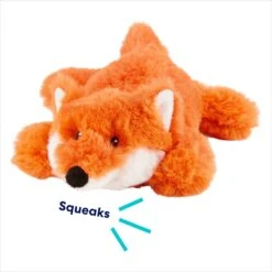 Frisco Fox Plush Squeaky Dog Toy -Blue Buffalo Shop 147012 PT2. AC SS1800 V1686580094
