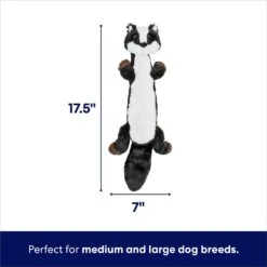 Frisco Skunk Skinny Plush Squeaky Dog Toy 9 Frisco Skunk Skinny Plush Squeaky Dog Toy -Blue Buffalo Shop 147047 PT1. AC SS1800 V1695659156