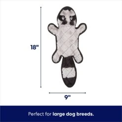 Frisco Raccoon Stuffing-Free Flat Plush Squeaky Dog Toy 9 Frisco Raccoon Stuffing-Free Flat Plush Squeaky Dog Toy -Blue Buffalo Shop 147071 PT1. AC SS1800 V1692826085