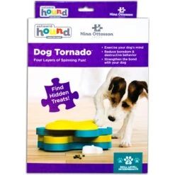 Nina Ottosson By Outward Hound Tornado Puzzle Game Dog Toy -Blue Buffalo Shop 148597 PT7. AC SS1800 V1694286041
