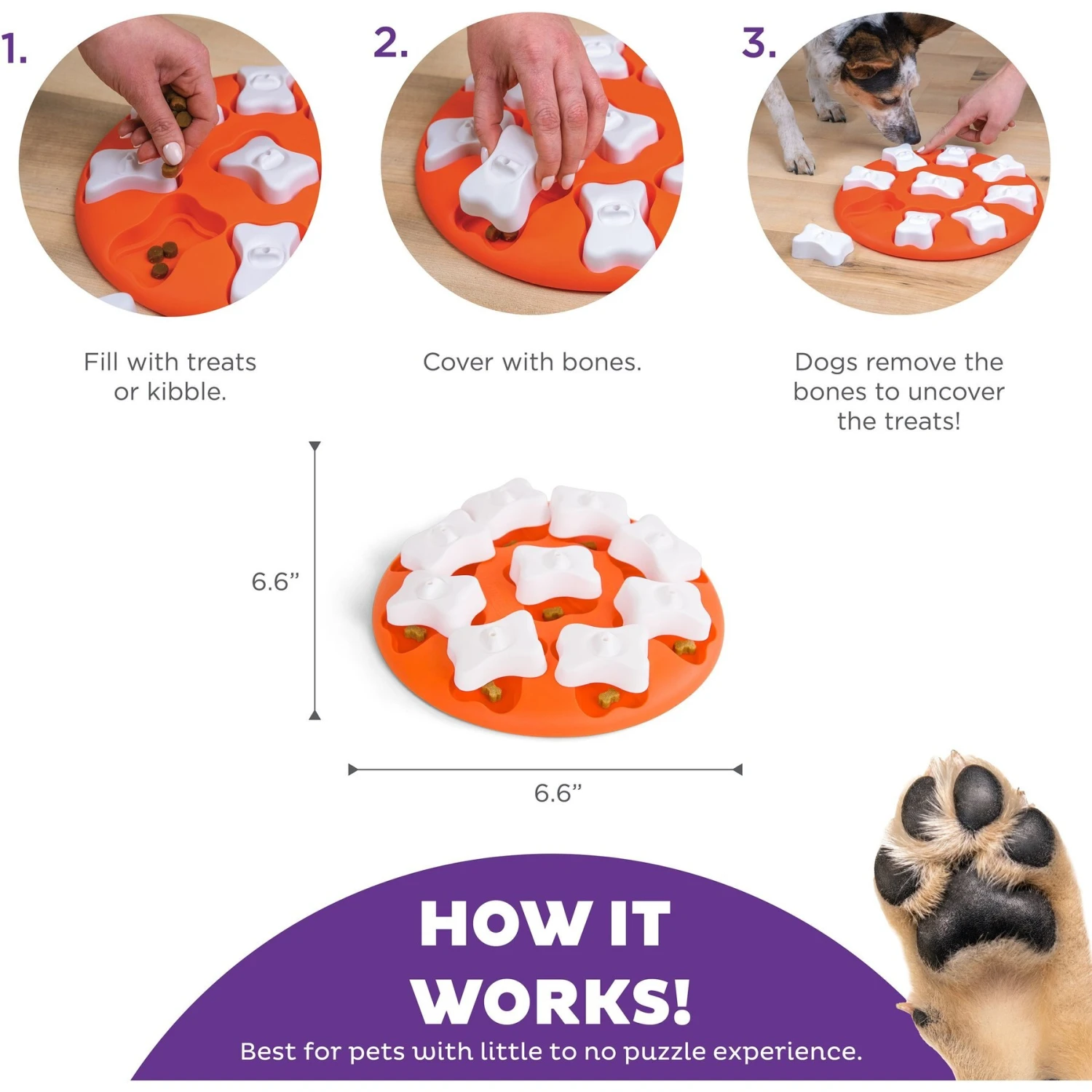 Nina Ottosson By Outward Hound Puppy Smart Dog Toy 5 Nina Ottosson By Outward Hound Puppy Smart Dog Toy - Image 3
