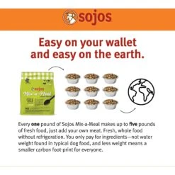Sojos Mix-A-Meal Fruit & Veggie Pre-Mix Grain-Free Dog Food -Blue Buffalo Shop 149640 PT3. AC SS1800 V1611088637
