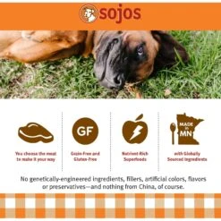 Sojos Mix-A-Meal Fruit & Veggie Pre-Mix Grain-Free Dog Food -Blue Buffalo Shop 149640 PT4. AC SS1800 V1611088639