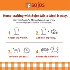 Sojos Mix-A-Meal Fruit & Veggie Pre-Mix Grain-Free Dog Food -Blue Buffalo Shop 149640 PT5. AC SS1800 V1611088640