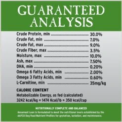 Annamaet Grain-Free Lean Low Fat Formula Dry Dog Food -Blue Buffalo Shop 151670 PT7. AC SS1800 V1613100114